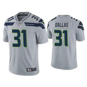 Nike Seahawks 31 Deejay Dallas Grey Vapor Untouchable Limited Men Jersey Nike Seahawks 31 Deejay Dallas Grey Vapor Untouchable Limited Men Jersey