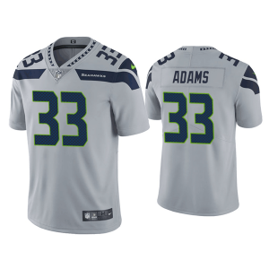 Nike Seahawks 33 Jamal Adams Gray Vapor Untouchable Limited Men Jersey Nike Seahawks 33 Jamal Adams Gray Vapor Untouchable Limited Men Jersey