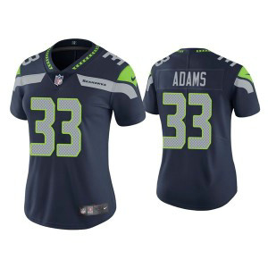 Nike Seahawks 33 Jamal Adams Navy Vapor Untouchable Limited Women Jersey