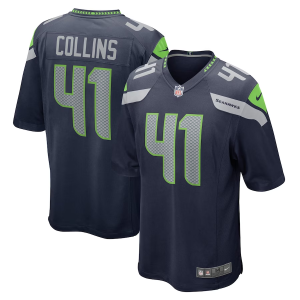 Nike Seahawks 41 Alex Collins College Navy Vapor Untouchable Limited Men Jersey