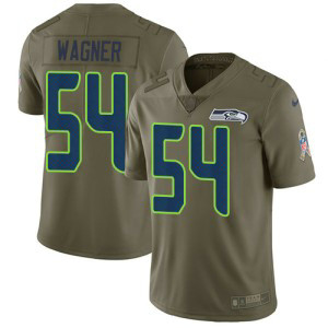Nike Seahawks 54 Bobby Wagner Olive Salute To Service Limited Jersey Nike Seahawks 54 Bobby Wagner Olive Salute To Service Limited Jersey