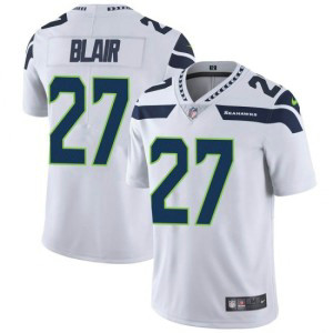 Nike Seattle Seahawks 27 Marquise Blair Vapor Untouchable Limited White Men Jersey
