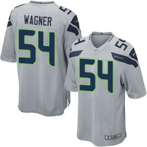 Nike Seattle Seahawks 54 Bobby Wagner Grey Youth Jersey