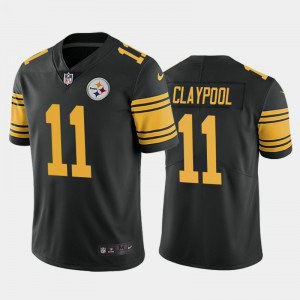Nike Steelers 11 Chase Claypool Black Color Rush Limited Men Jersey Nike Steelers 11 Chase Claypool Black Color Rush Limited Men Jersey