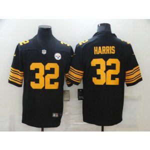 Nike Steelers 32 Franco Harris Black Color Rush Limited Men Jersey Nike Steelers 32 Franco Harris Black Color Rush Limited Men Jersey