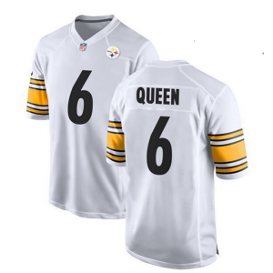 Nike Steelers 6 Patrick Queen White Vapor Untouchable Limited Men Jersey