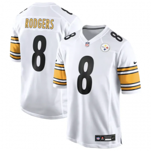 Nike Steelers 8 Aaron Rodgers White Vapor Untouchable Limited Men Jersey Nike Steelers 8 Aaron Rodgers White Vapor Untouchable Limited Men Jersey