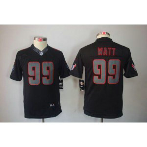 Nike Texans #99 J.J. Watt Black Impact Youth Embroidered NFL Limited Jersey Nike Texans #99 J.J. Watt Black Impact Youth Embroidered NFL Limited Jersey