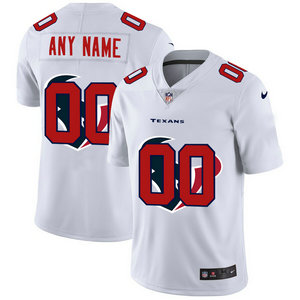 Nike Texans Customized White Team Big Logo Vapor Untouchable Limited Jersey Nike Texans Customized White Team Big Logo Vapor Untouchable Limited Jersey