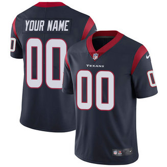 Nike Texans Navy Men's Customized Vapor Untouchable Player Limited Jersey Nike Texans Navy Men's Customized Vapor Untouchable Player Limited Jersey