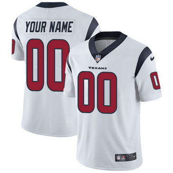 Nike Texans White Men's Customized Vapor Untouchable Player Limited Jersey Nike Texans White Men's Customized Vapor Untouchable Player Limited Jersey