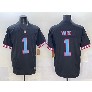Nike Titans 1 Cameron Ward Black Vapor Limited Men Jersey