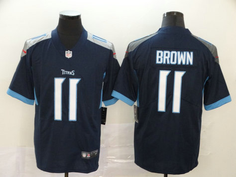 Nike Titans 11 A.J. Brown Navy Vapor Untouchable Limited Jersey Nike Titans 11 A.J. Brown Navy Vapor Untouchable Limited Jersey