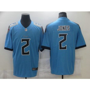 Nike Titans 2 Julio Jones Light Blue Vapor Untouchable Limited Men Jersey
