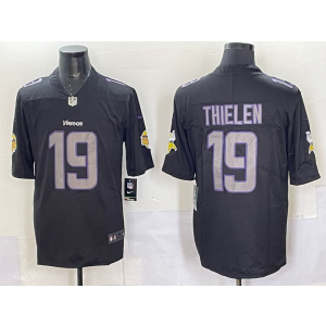 Nike Vikings 19 Adam Thielen Black Vapor Limited Men Jersey Nike Vikings 19 Adam Thielen Black Vapor Limited Men Jersey