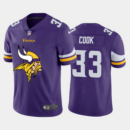 Nike Vikings 33 Dalvin Cook Purple Team Big Logo Vapor Untouchable Limited Jersey Nike Vikings 33 Dalvin Cook Purple Team Big Logo Vapor Untouchable Limited Jersey