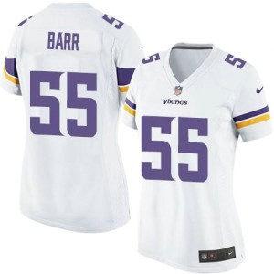 Nike Vikings 55 Anthony Barr White Women's Stitched NFL Jersey Nike Vikings 55 Anthony Barr White Women's Stitched NFL Jersey