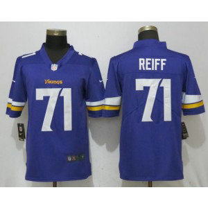 Nike Vikings 71 Riley Reiff Purple Vapor Untouchable Limited Men Jersey Nike Vikings 71 Riley Reiff Purple Vapor Untouchable Limited Men Jersey