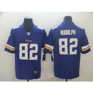 Nike Vikings 82 Kyle Rudolph Purple Vapor Untouchable Limited Men Jersey