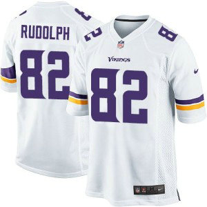 Nike Vikings 82 Kyle Rudolph White men Stitched NFL Jersey Nike Vikings 82 Kyle Rudolph White men Stitched NFL Jersey