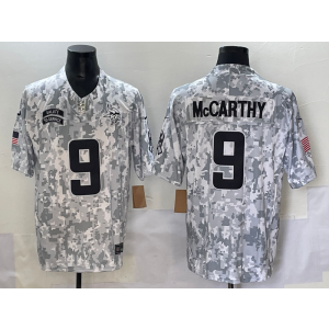 Nike Vikings 9 J.J. McCarthy Arctic Camo 2024 F.U.S.E. Salute to Service Limited Men Jersey (Runs Small) Nike Vikings 9 J.J. McCarthy Arctic Camo 2024 F.U.S.E. Salute to Service Limited Men Jersey (Runs Small)