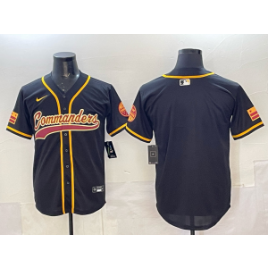 Nike Washington Commanders Blank Black Gold Baseball Vapor Limited Men Jersey Nike Washington Commanders Blank Black Gold Baseball Vapor Limited Men Jersey