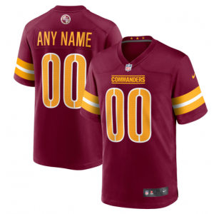 Nike Washington Commanders Customized 2022 Burgundy Vapor Limited Men Jersey