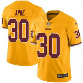 Nike Washington Redskins 30 Troy Apke Color Rush Limited Men Jersey