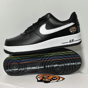 Nike x Victor Victor Air Force 1 Black Shoes