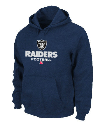 Oakland Raiders Critical Victory Pullover Hoodie Blue Oakland Raiders Critical Victory Pullover Hoodie Blue