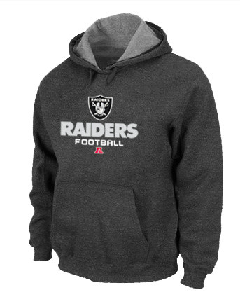 Oakland Raiders Critical Victory Pullover Hoodie Dark Gray Oakland Raiders Critical Victory Pullover Hoodie Dark Gray