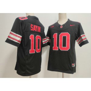 Ohio State Buckeyes 10 Julian Sayin Black 2026 New F.U.S.E. Vapor Limited Men Jersey