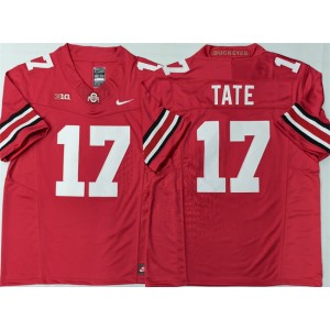 Ohio State Buckeyes 17 Carnell Tate Red 2025 F.U.S.E. Vapor Limited Men Jersey Ohio State Buckeyes 17 Carnell Tate Red 2025 F.U.S.E. Vapor Limited Men Jersey