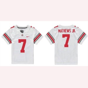 Ohio State Buckeyes 7 Jermaine Mathews Jr. White Vapor Limited Men Jersey Ohio State Buckeyes 7 Jermaine Mathews Jr. White Vapor Limited Men Jersey