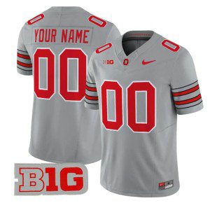 Ohio State Buckeyes Customized Gray 2026 F.U.S.E. Vapor Limited Men Jersey