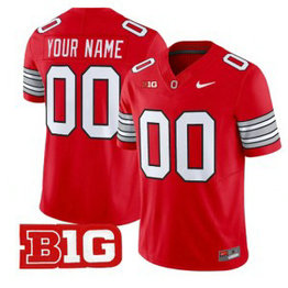 Ohio State Buckeyes Customized Red 2026 F.U.S.E. Vapor Limited Men Jersey