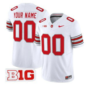 Ohio State Buckeyes Customized White 2026 F.U.S.E. Vapor Limited Men Jersey
