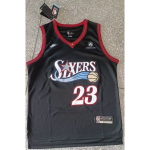 Philadelphia 76ers 23 LeBron James Black Youth Jersey