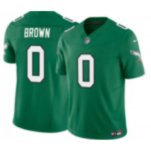 Philadelphia Eagles 0 Brown Kelly Green F.U.S.E. Vapor Limited Men Jersey