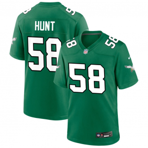 Philadelphia Eagles 58 Hunt Kelly Green Vapor Limited Men Jersey Philadelphia Eagles 58 Hunt Kelly Green Vapor Limited Men Jersey