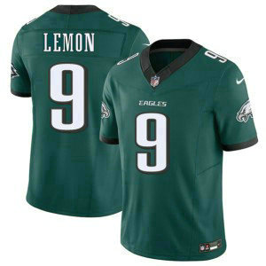 Philadelphia Eagles 9 Makai Lemon Green 2026 Draft F.U.S.E. Vapor Limited Men Jersey