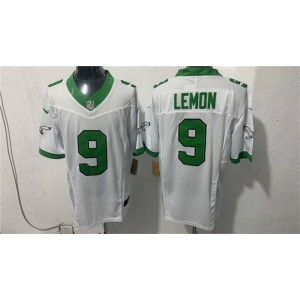Philadelphia Eagles 9 Makai Lemon Kelly White F.U.S.E. Vapor Limited Men Jersey