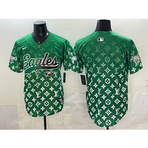 Philadelphia Eagles Blank Green Baseball Vapor Limited Men Jersey Philadelphia Eagles Blank Green Baseball Vapor Limited Men Jersey