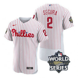 Phillies 2 Jean Segura White Nike 2022 World Series Flexbase Jersey Phillies 2 Jean Segura White Nike 2022 World Series Flexbase Jersey