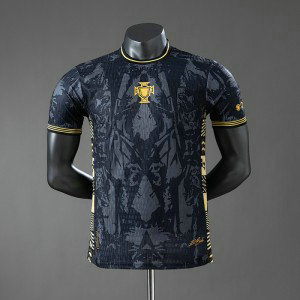 Portugal 2026 Special Edition Player Version Slim Fit(Run Smaller) Version Black Jersey Jersey S-3XL