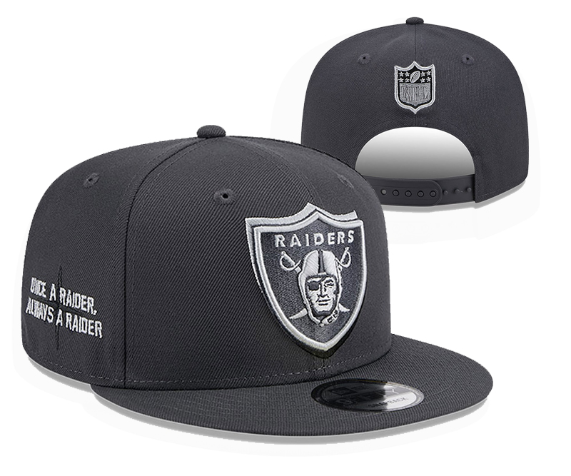 Raiders black caps nt