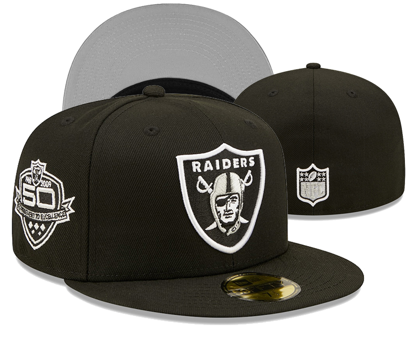 Raiders black caps nt 7