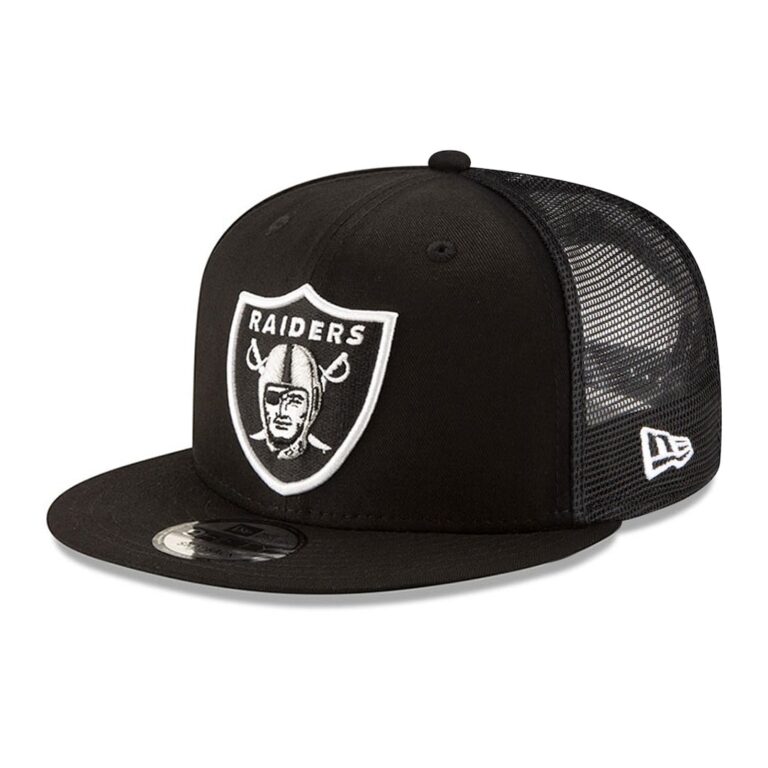Raiders black caps tx 4