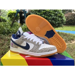 Rayssa Leal x Nike Dunk SB Pure Platinumand Vivid Purple Shoes