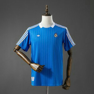Real Madrid Terrace Icons T-Shirt Blue Jersey S-XXL